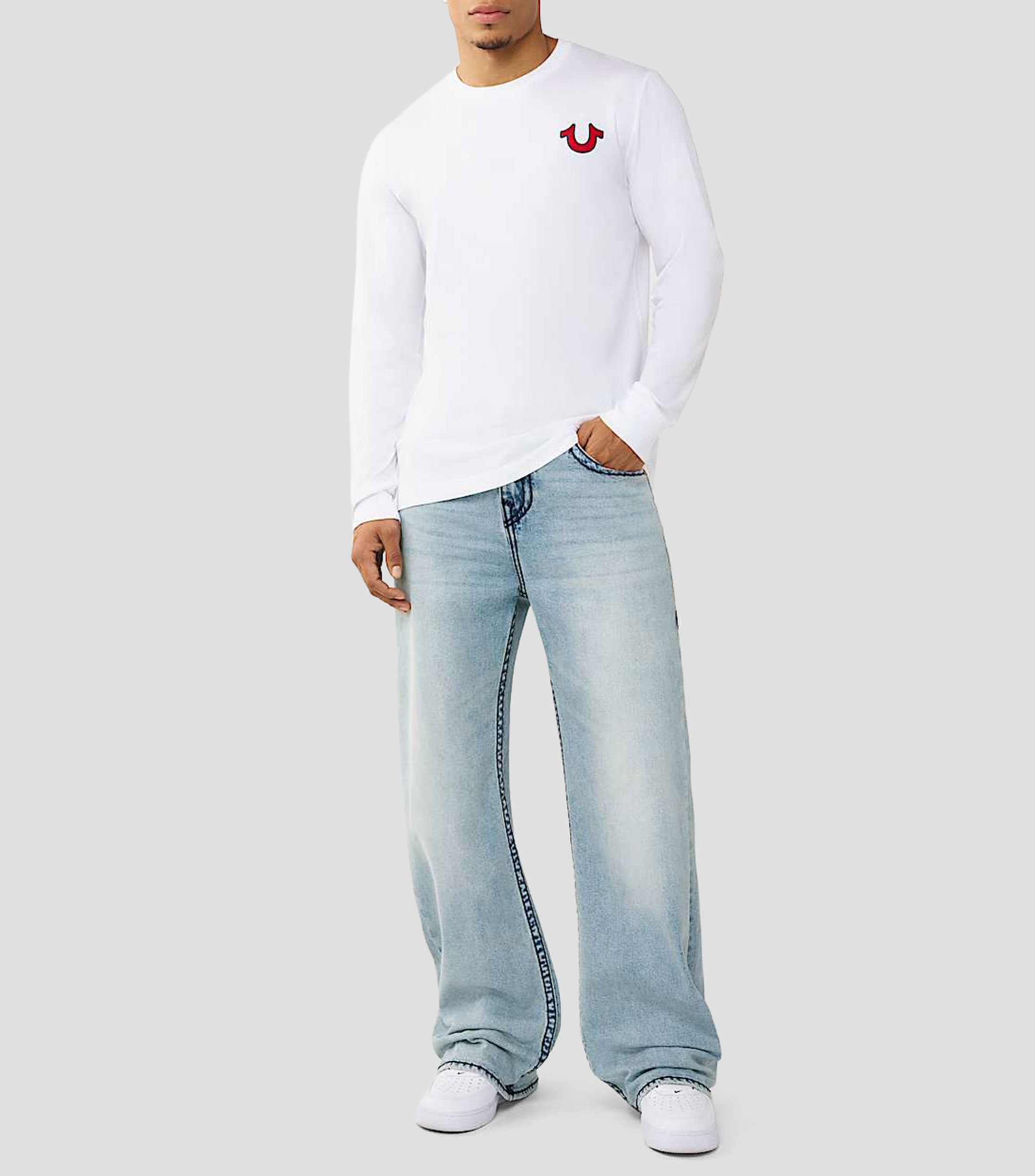 Jeans straight Hombre